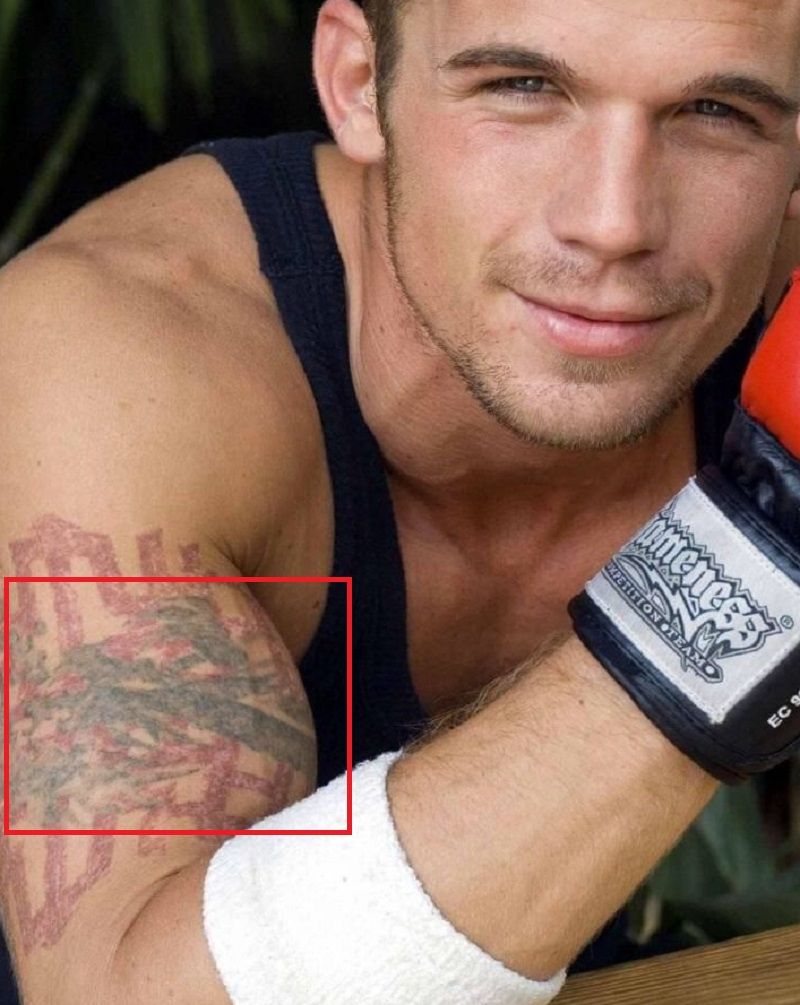Cam Gigandet-Dragon-Tattoo