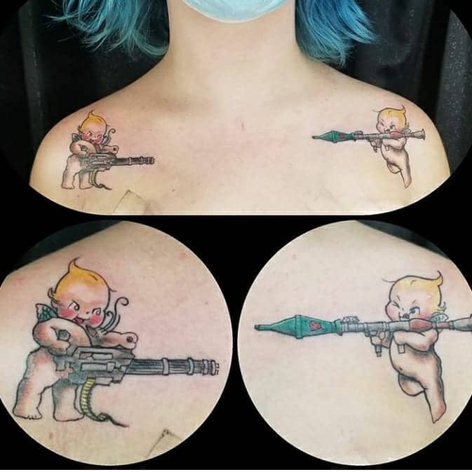 Dvi tatuiruotės per vieną dieną
