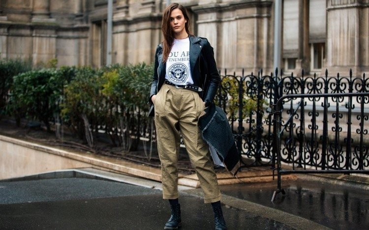 precum pantalonii cargo combină idei de ținute de primăvară pentru femei