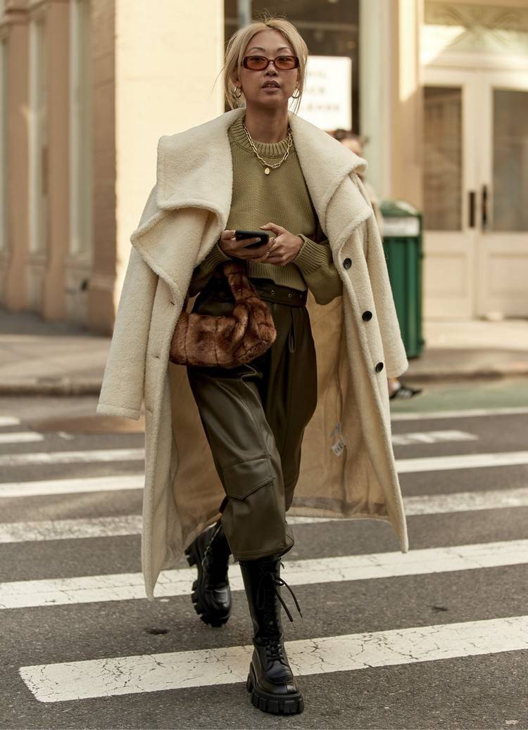 Combat Boots trend pantofi 2021 combină pantaloni cargo