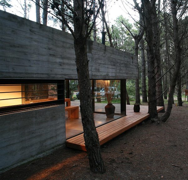 Casă de țară cu vedere la terasă