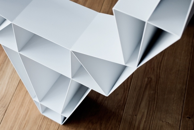 bibliotecă modernă metal alb design autoportant raft de proiectare metal alb alb autoportant