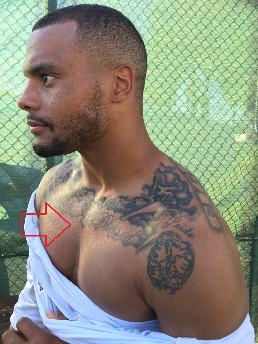 Dak Beyond Blessed Tattoo