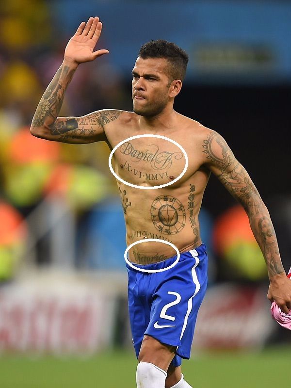 Dani-Alves-krūtinės tatuiruotė