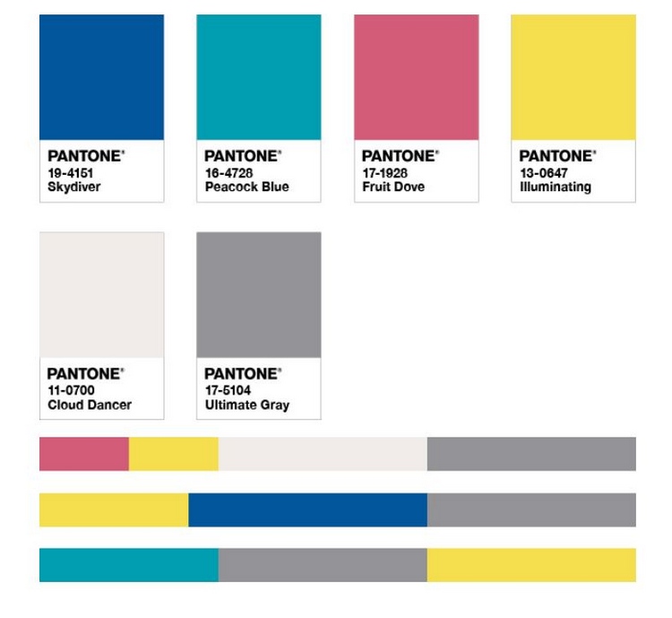 care culori pantone merg împreună