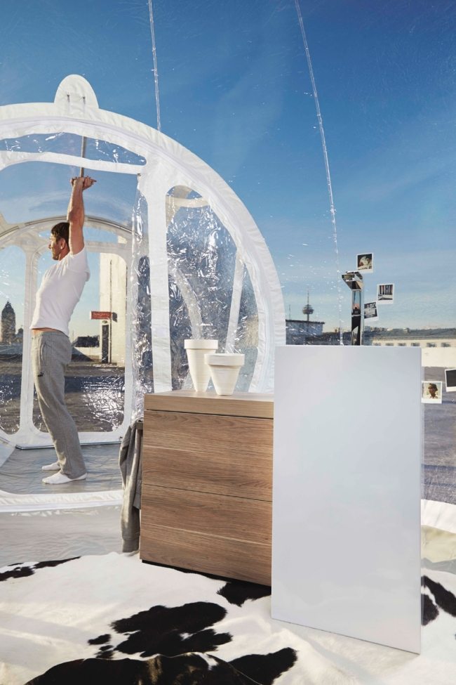 mobilier modern, design mobil cu bule de baie