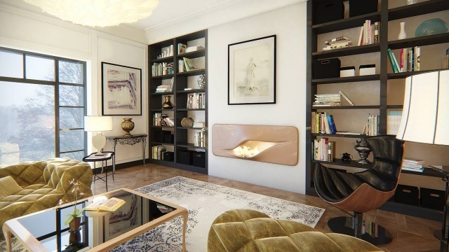 cameră de zi încorporată șemineu design mvtikka mobilier nuvist idei de locuit semineu încorporat design-mvtikka mobilier nuvist