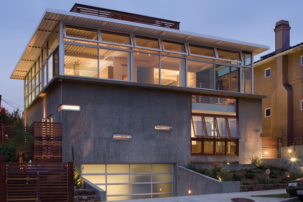 arhitectura moderna - fatada de sticla