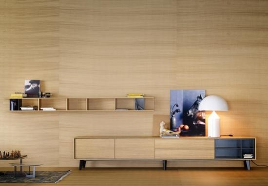 bufetul modern Aura TREKU din lemn retro farmec