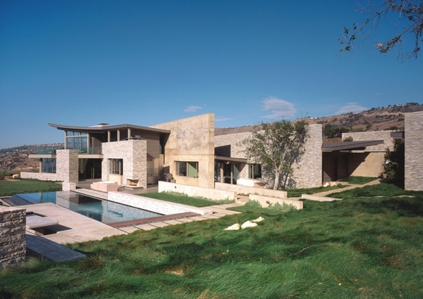 Peisaj piscină casă de vară marmol radziner Peisaj-piscină-casă de vară-marmol-radziner