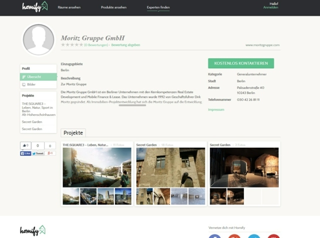 experți în construcții noi proiecte Germania Homify Portal Experți în construcții de proiecte Germania portal Homify interesant