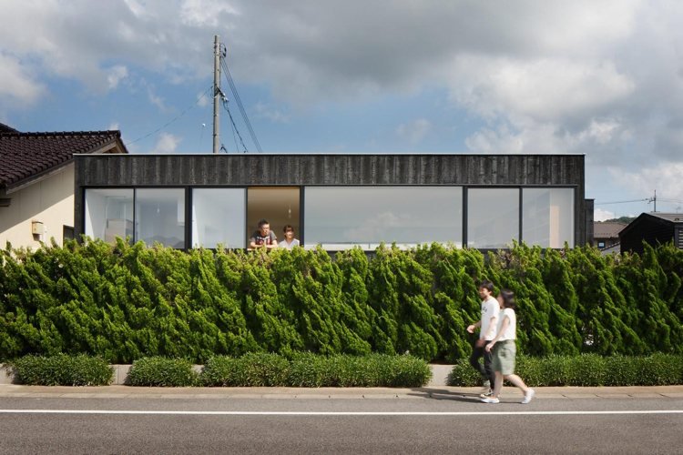 Fațadă din lemn de mătase fereastră glisantă pentru păstrarea lemnului