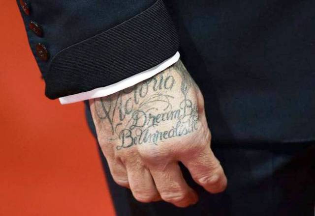 David Beckham tatouage Rêve grand être irréaliste