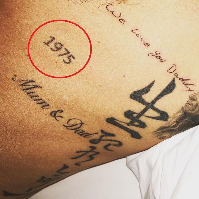 David Beckham-1975 Tatouage