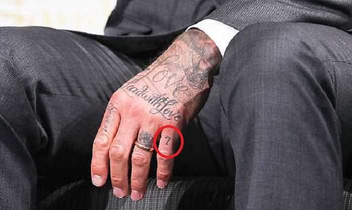 Tatouage David Beckham-7