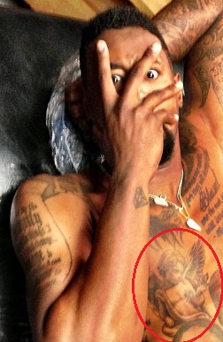 Deandre Jordan Estomac Ange Tatouage
