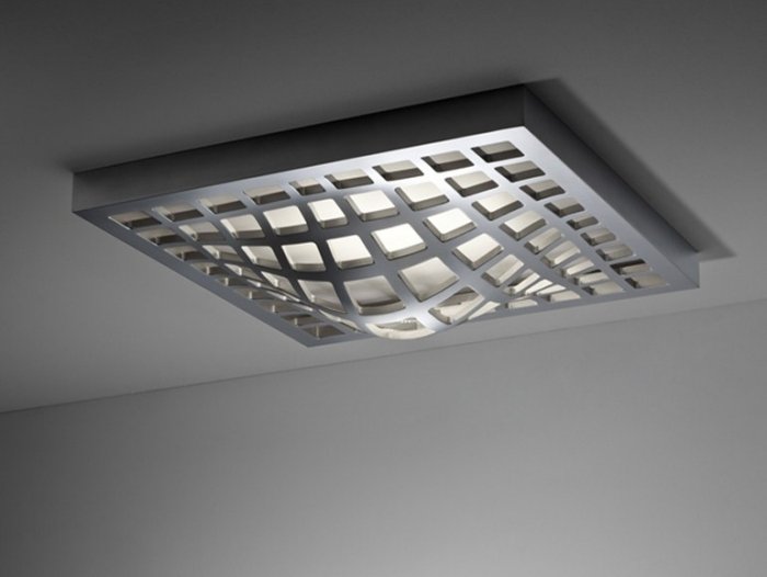 Lămpi de tavan pentru camera de zi-lampă din aluminiu KWARK Plafoane-în-sufragerie-lampă-aluminiu-KWARK-Fabbian-Karim-Rashid