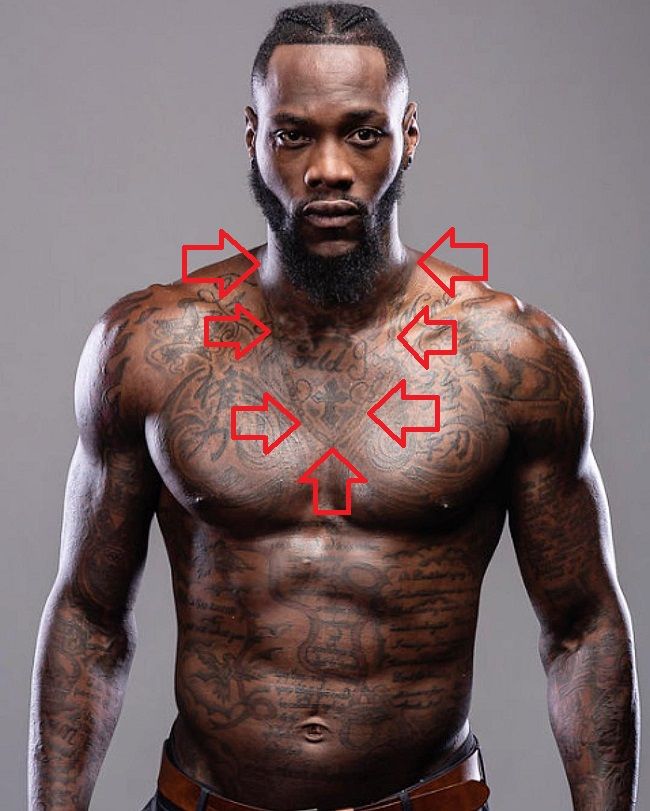 deontay wilder-rosary tattoo