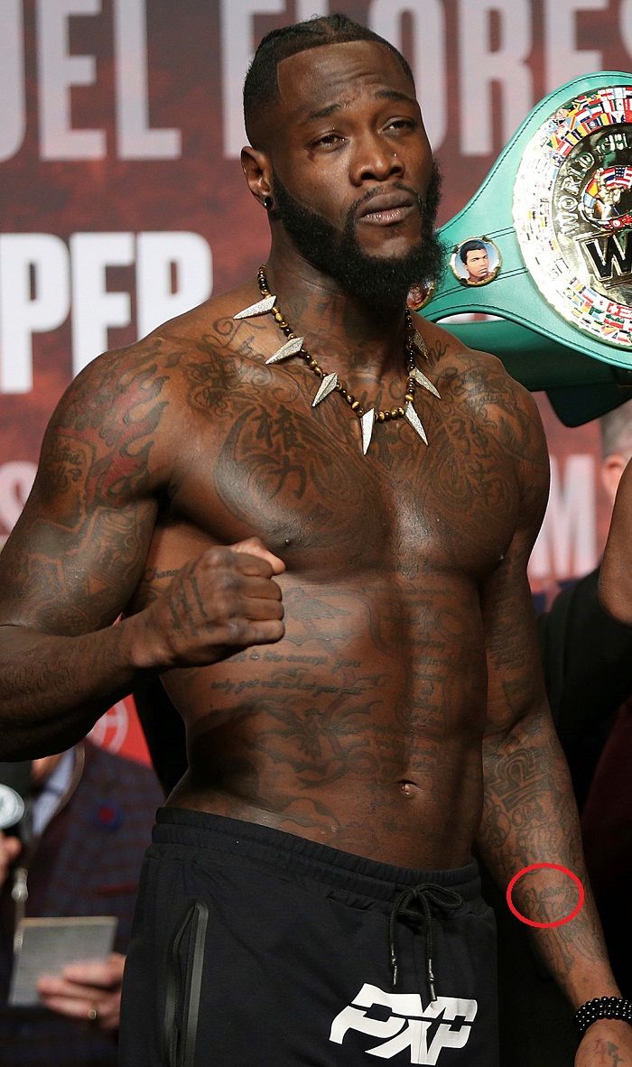 deontay tatuaggio selvaggio benedetto