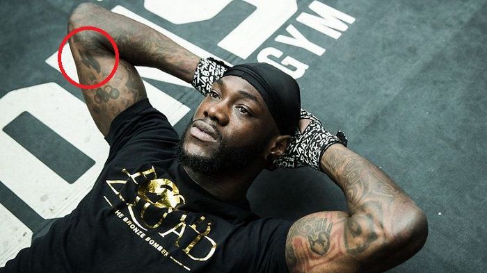 deontay wilder-bambini tatuaggio