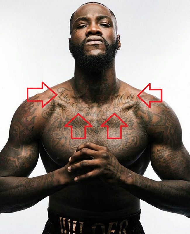 deontay wilder: il mondo è mio tatuaggio