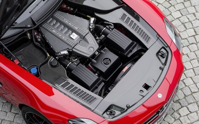 Motor Mercedes Benz SLS AMG GT Ediția finală 2014 Motor Mercedes Benz SLS AMG GT 2014