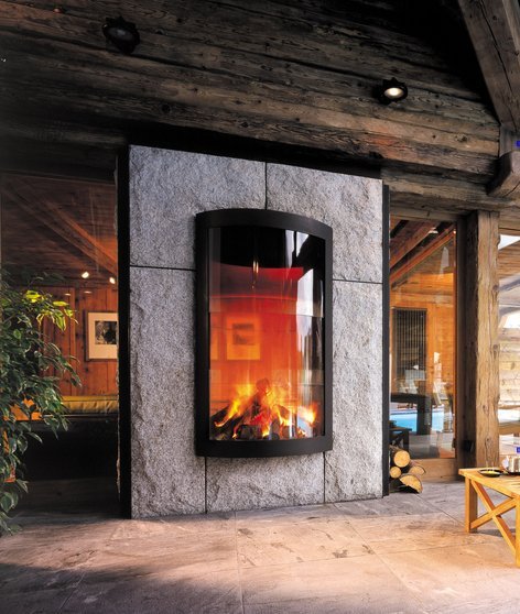 Pictofocus-Focus-aragaz modern cu lemne