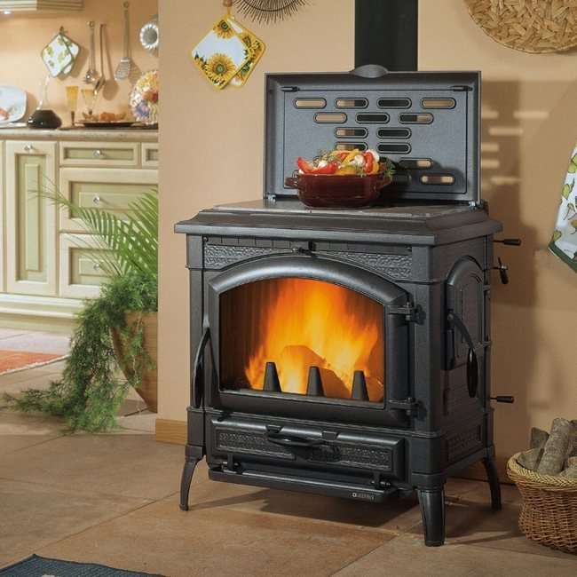 Fier forjat stil rustic arata semineu aragaz Aspectul tradițional al cuptorului