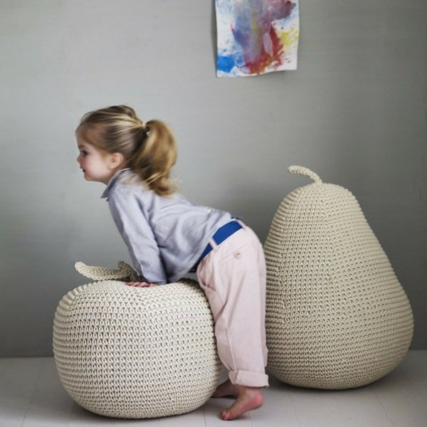 forma originală de bob de măr pere Forma de par de mere a amenajat camera copiilor