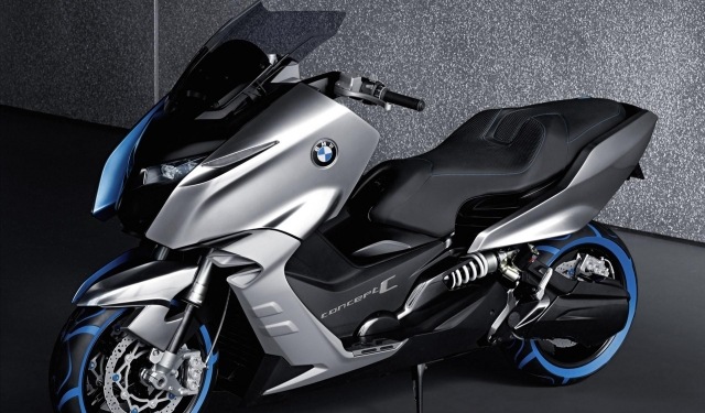BMW Roller Concept C 2010 partea stângă1 BMW Scooter C 2010 partea stângă1