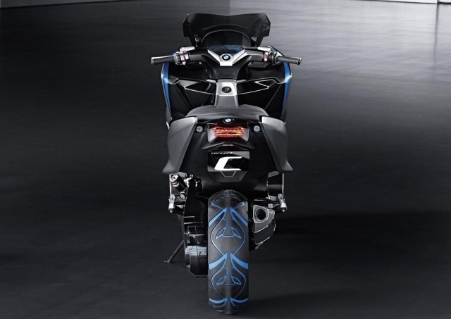 BMW Roller Concept C 2010 spate BMW Scooter C 2010 spate