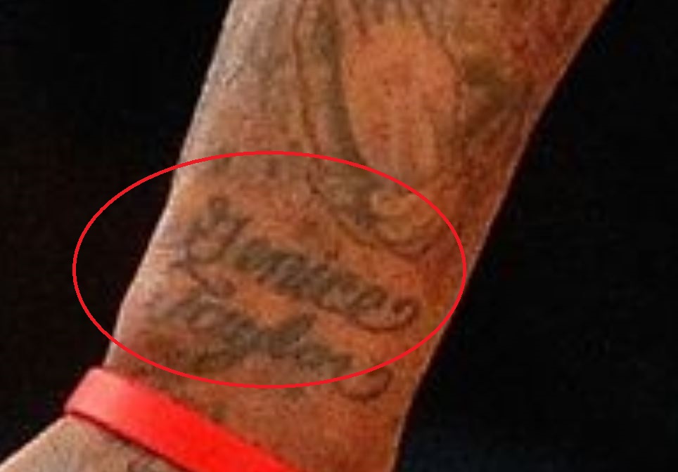 DeShawn nome tatuaggio