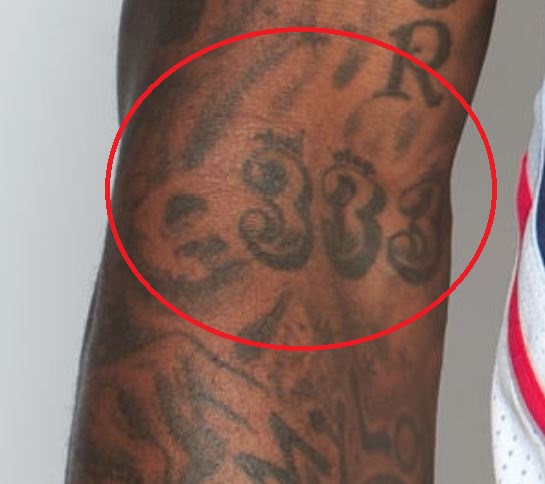 DeShawn 333 Tattoo