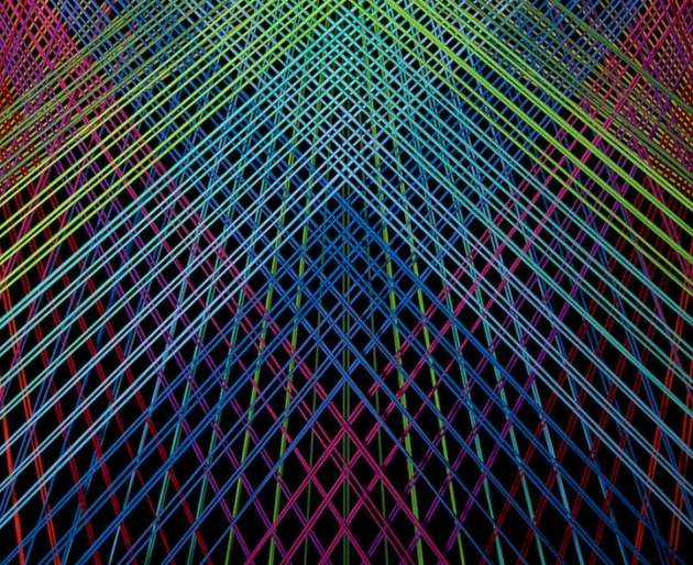 Măsuță de cafea de designer Maurie Novak realizată din sticlă din oțel inoxidabil, prismă