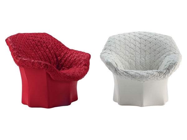 mobilier de designer cu modele geometrice de la Benjamin Hubert