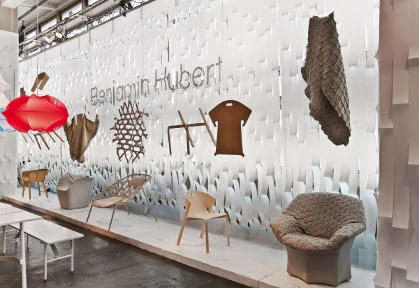 scaun de designer stand de expoziție de Benjamin Hubert