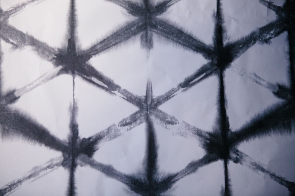 Tehnologie de vopsire design tapet acoperire perete - model modern în formă de stea gri