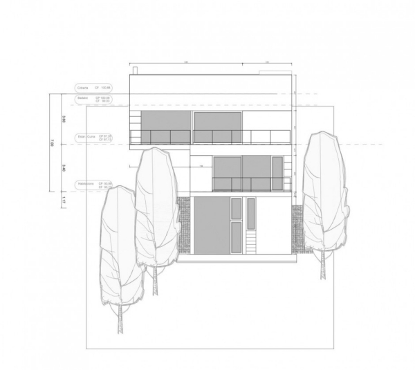 casa de design în plan mediteranean