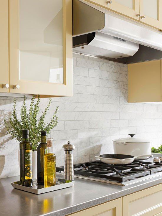 materiale pentru blaturi de bucătărie culori pastelate