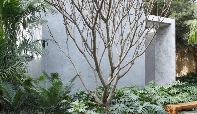 Ciment intrare zona-apartament mobilier-idei Forum Sao paulo