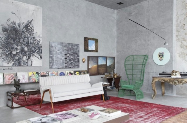 Proiectul Guilherme Torres amestecă stilul de mobilier eclectic în stil textil pentru casă