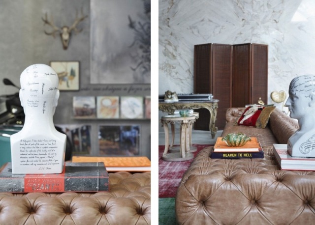 design canapea din piele trucuri tapetate amestec stil eclectic