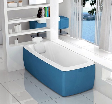 cadă independentă albastră bluebleu colecția lucky color