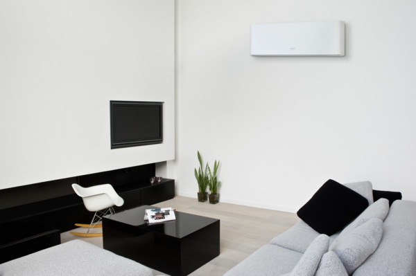 living modern aer condiționat Daikin funcțional elegant Aer condiționat în cameră Daikin funcțional, elegant, linii clare