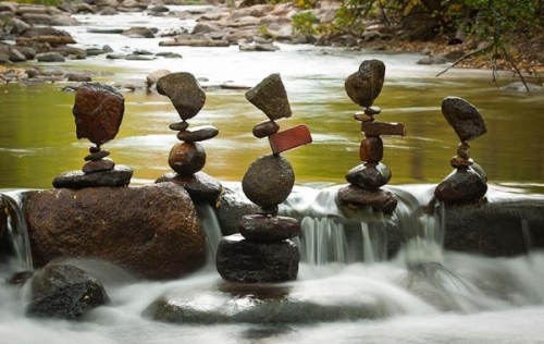 echilibru natural land art michael grave natura echilibrului land art de Michael Grab