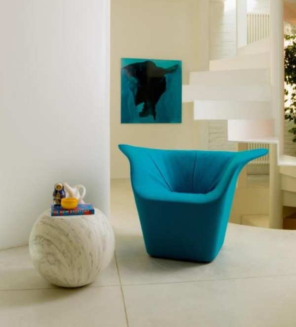 fotoliu îmbrăcăminte cappellini design Alcantara fotoliu de îmbrăcăminte cappellini din țesătură Alcantara