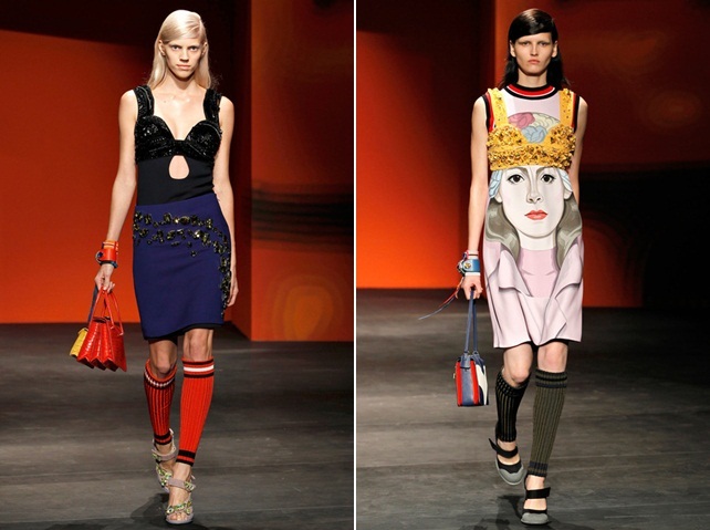 Prada nouă colecție de haine moderne și elegante