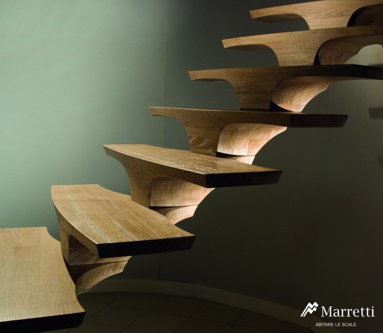 Scările din lemn autoportante sunt realizate pe măsură scări-din-lemn-autoportante-complet-realizate-pe-măsură-livrate