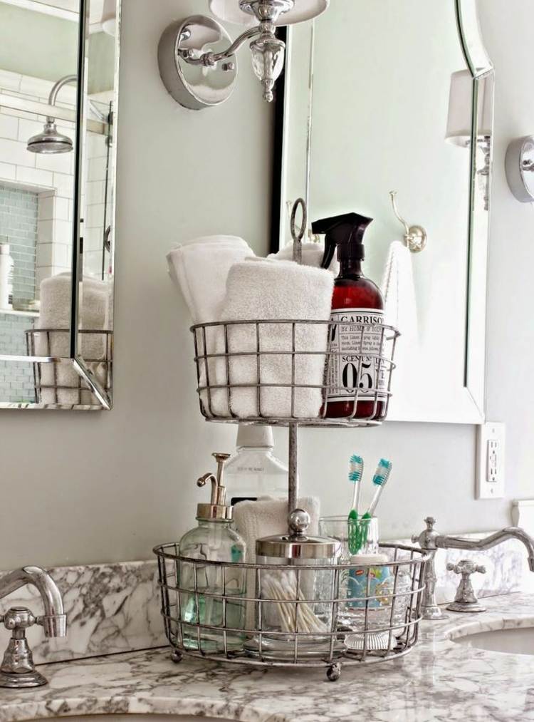 Coșuri de sârmă-creați-spațiu-de-depozitare-în-două-niveluri-cu-formă-rotundă-de-desert-în-stil