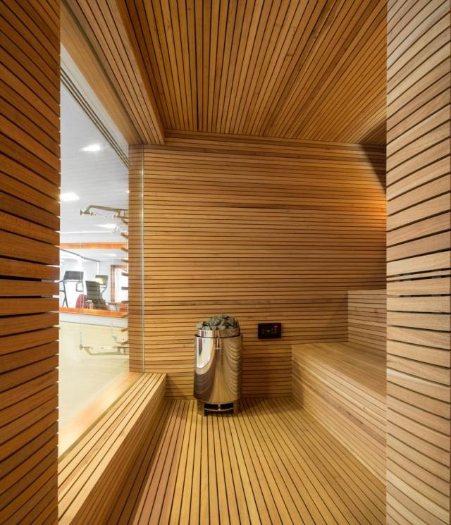 Reședință modernă-sao paolo-sauna design clasic îmbrăcat în lemn resedinta privata sao paolo sauna interioara imbracata in lemn moderna